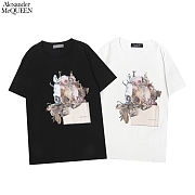 	 Alexander Mcqueen T-shirt Black SF035 SF0053 - 3