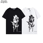 	 Alexander Mcqueen T-shirt White SF039 SF0048 - 2