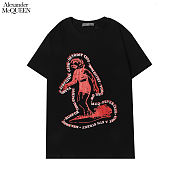 	 Alexander Mcqueen T-shirt Black SF016 SF0050 - 1