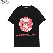 	 Alexander Mcqueen T-shirt Black SF020 SF0054 - 1