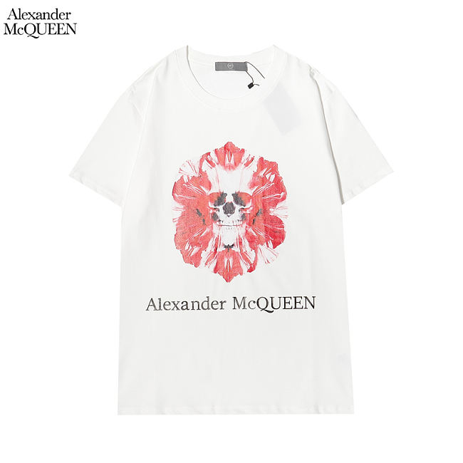 	 Alexander Mcqueen T-shirt White SF020 SF0054 - 1