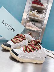 Lanvin Leather Curb White Ivory - FM-SKRK11-DRAG-A2000 - 3