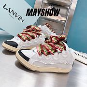 Lanvin Leather Curb White Ivory - FM-SKRK11-DRAG-A2000 - 1