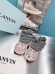 Lanvin Leather Curb Gallery Dept. Pale Pink Multi - FM-SKRK11-DRGD-P22B5S0 - 2