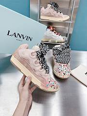 Lanvin Leather Curb Gallery Dept. Pale Pink Multi - FM-SKRK11-DRGD-P22B5S0 - 5