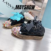 Lanvin Leather Curb Gallery Dept. Black Multi - FM-SKRK11-DRGD-P2210S1 - 1