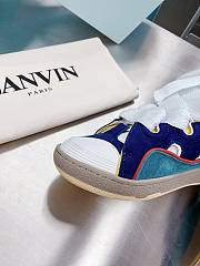 	 Lanvin Leather Curb Blue Yellow - 4