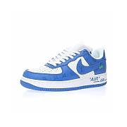 Louis Vuitton Nike Air Force 1 Low By Virgil Abloh Blue AEU3BM16M693-3308-4 - 2