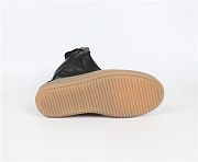 	 Rick Owens Zip Geobasket Sneakers Black Pelle - 5