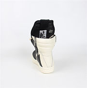 Rick Owens Geobasket High Top Black And Milk - 3