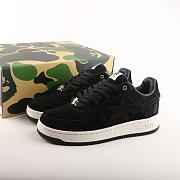 A Bathing Ape Bape Sta Black Suede - 1H70-191-004 - 2