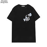 	 Alexander Mcqueen T-shirt Black SF023 SF0050 - 1