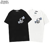 	 Alexander Mcqueen T-shirt Black SF023 SF0050 - 3