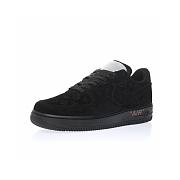 Louis Vuitton Nike Air Force 1 Low By Virgil Abloh Suede Black AEU3BM16M693-3308-5 - 2