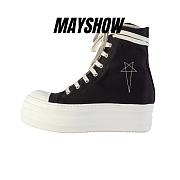 Rick Owens DRKSHDW Double Bumper High Star Black - DS20S5803 MUEM4 09 - 1