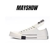 Converse TURBODRK Chuck Taylor All-Star 70 Low Rick Owens DRKSHDW White - 1