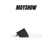 Rick Owens DRKSHDW Rubber Slide Black Milk  - 1