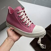 Rick Owens Strobe Low Top Pink - 2