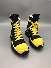 Rick Owens DRKSHDW High Abstract Canvas Yellow - 5