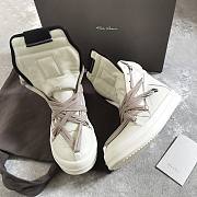 Rick Owens Tonal Tecuatl Geobasket White  - 4