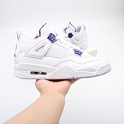 Air Jordan 4 Retro Metallic Purple - CT8527-115 - 4