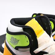 Air Jordan 1 Retro High White Black Volt University Gold - 555088-118 - 3