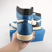  Air Jordan 1 High Travis Scott Fragment Military Blue  - DH3227-105 - 4