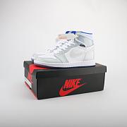 Air Jordan 1 Retro High Zoom White Racer Blue - CK6637-104 - 5