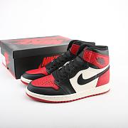 Air Jordan 1 Retro High Bred Toe - 555088-610 - 4