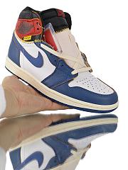 Air Jordan 1 Retro High Union Los Angeles Blue Toe - BV1300-146  - 4