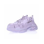 Balenciaga All Over Logo Triple S Lilac - 524039W2FA15510 - 2