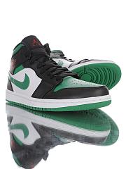 Air Jordan 1 Mid Green Toe -  554724-067  - 4