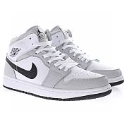 Air Jordan 1 Mid Light Smoke Grey - BQ6472-015 - 4