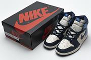 Air Jordan 1 Retro High Obsidian UNC - 555088- 140 - 2