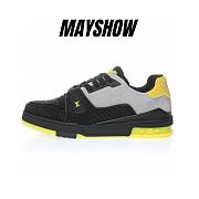 	 Louis Vuitton Trainer Iced Out Black Yellow- 1A8Z70 - 1