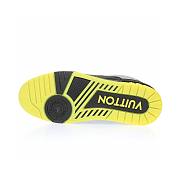 	 Louis Vuitton Trainer Iced Out Black Yellow- 1A8Z70 - 2