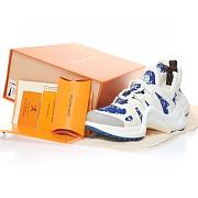 Louis Vuitton Archlight Trainer Blue - 1AACTT - 3