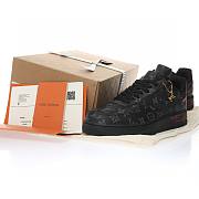 Louis Vuitton Nike Air Force 1 Low By Virgil Abloh Black Red 1A9VD8 - 2