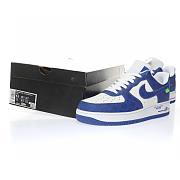 Louis Vuitton Nike Air Force 1 Low By Virgil Abloh Blue White 1A9VA0 - 3