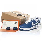 Louis Vuitton Nike Air Force 1 Low By Virgil Abloh Blue AEU3BM16M693-MS0233 - 5