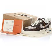 Nike Air Force 1 Low Louis Vuitton Monogram Brown Damier Azur AEU3BM16M695-1A9V02 - 5