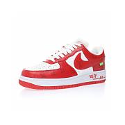 	 Louis Vuitton Nike Air Force 1 Low By Virgil Abloh Red AEU3BM16M693-3308-2 - 2