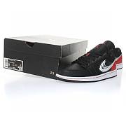 Air Jordan 1 Low Brushstroke Swoosh Black - DA4659-001 - 4