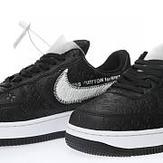 	 Louis Vuitton Nike Air Force 1 Low By Virgil Abloh Black AEU3BM16M693-1A9V99 - 5