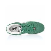 A Bathing Ape Bape Sta Low Green Suede - 001FWH201047_GRN - 4