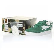 A Bathing Ape Bape Sta Low Green Suede - 001FWH201047_GRN - 5