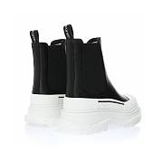 	 Alexander McQueen Tread Slick Ankle Boot Black White - 635714WHZ611071 - 5