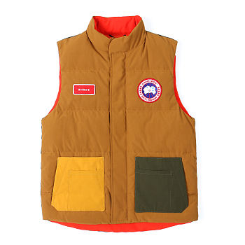 	 Canada Goose Vest co-branded NBA by Rhude BKKK008