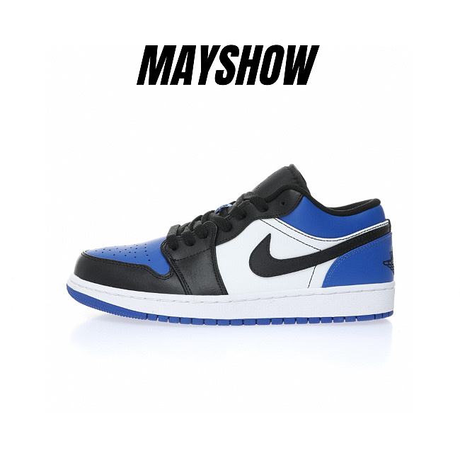 Air Jordan 1 Low Royal Toe - CQ9446-400  - 1