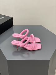 Alexander Wang julie 55 sandal in pink  - 5